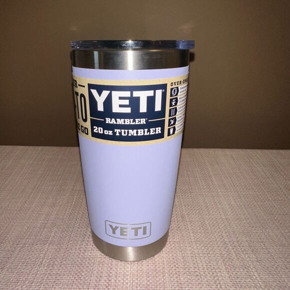 Yeti Rambler 20oz Tumbler Coffee Cup Cosmic Lilac NWT - Picture 1 of 6